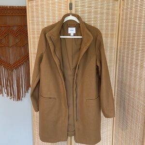 Old Navy Tan Long Winter Coat